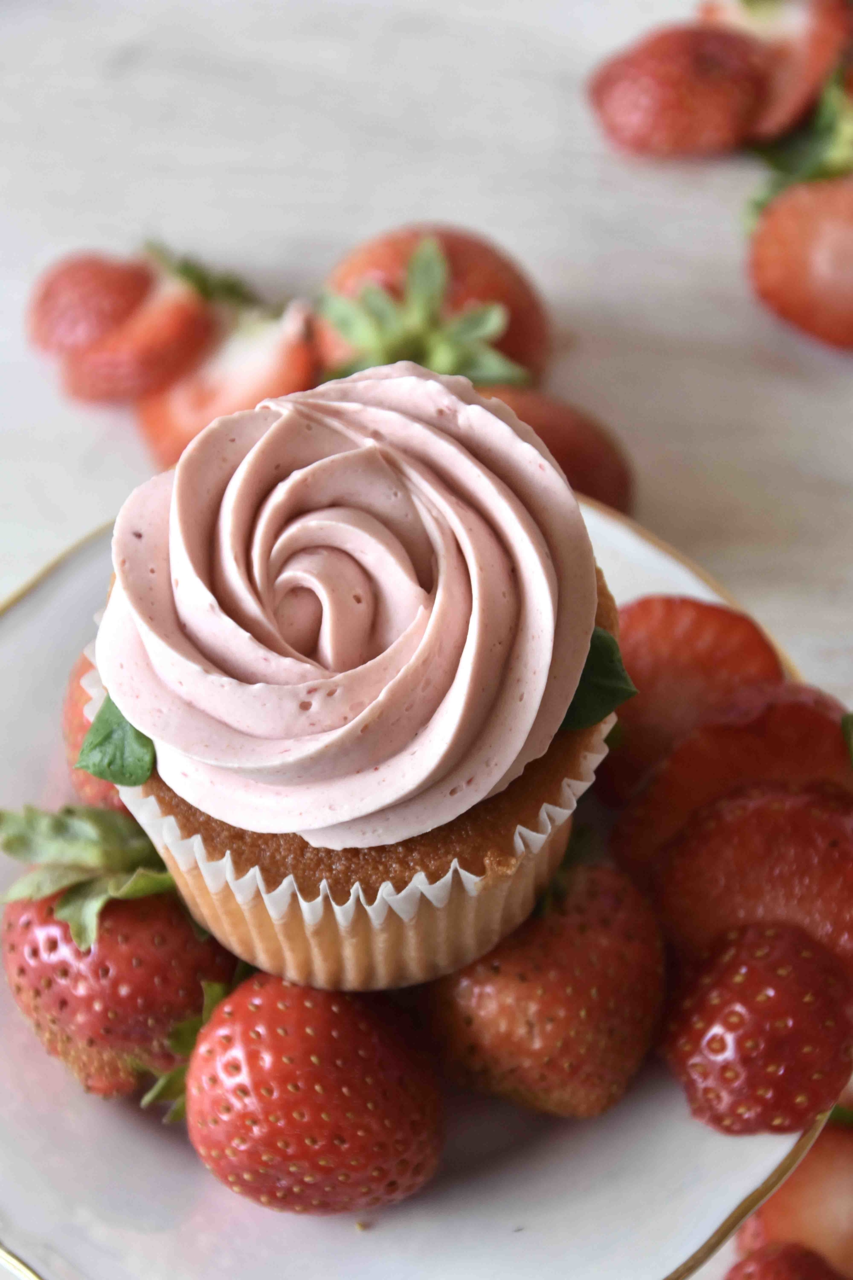 Strawberry Cupcake.